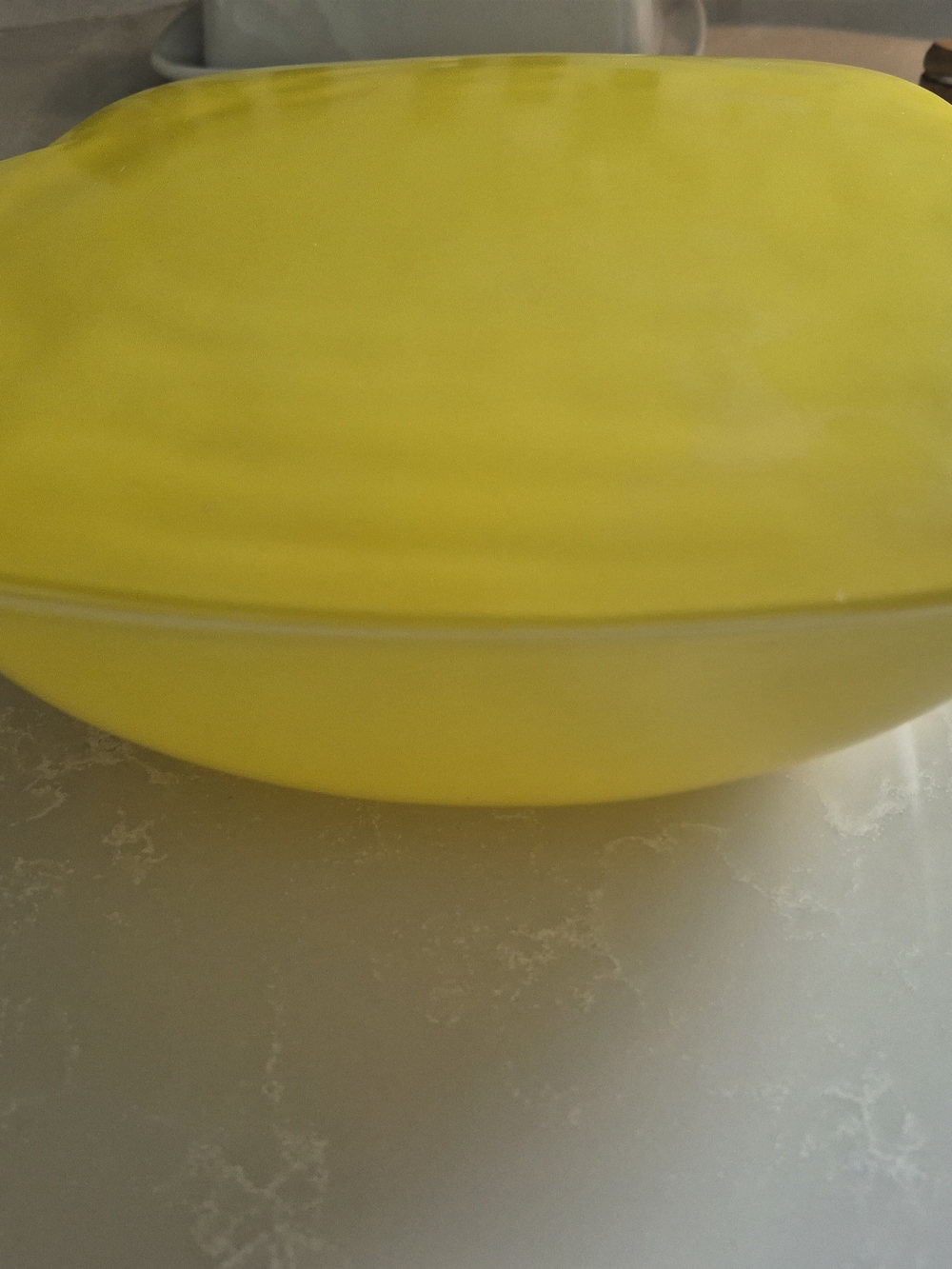 Vintage A-12 Pyrex Bright Yellow Covered Casserole Dish- WITH LID!!